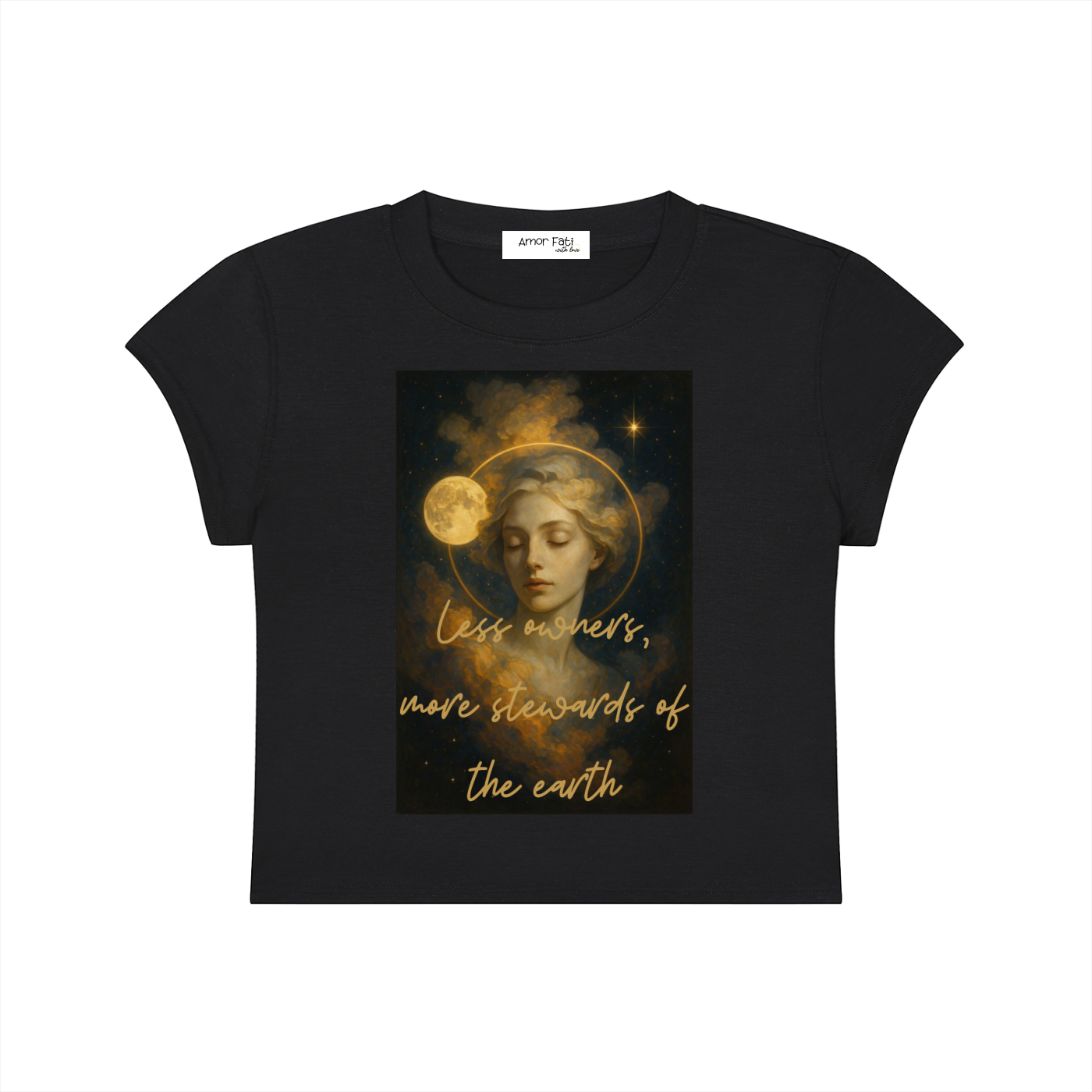 Women's Slim-Fit Cropped T-Shirt