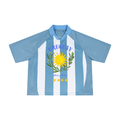 Unisex Striped Mesh Boxy Soccer Jersey