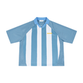 Unisex Striped Mesh Boxy Soccer Jersey